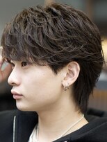 ノードオム 栄(NODE HOMME)&nbsp;波巻きスパイラルパーマツイストスパイラルパーマウルフ名古屋栄