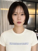 ノラ ギンザ(NORA GINZA) 切りっぱなしボブレイヤーボブ髪質改善20代30代面長銀座