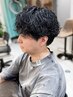 【新規】【平日限定】【メンズ】カット＋パーマ　BS込み　13750円