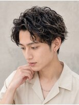 クラリス(Claris)&nbsp;20代30代清潔感メンズカットツイストスパイラルパーマ爽やか