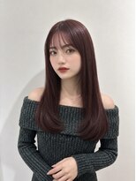 ゼン(ZEEN)&nbsp;【ナチュラルレイヤー×ピンクブラウン】担当　山内　潤