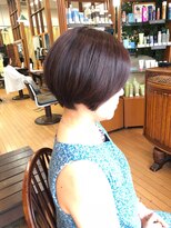 ベル(BELL)&nbsp;アヴェダカラーでツヤツヤショートボブ【BELL桜新町/用賀】