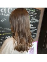 ヘアーアンドメイク ピース(HAIR&MAKE peace) シアーグレージュ