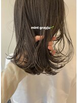 ユーフォリア 青山(Euphoria)&nbsp;春先に向けた透け感カラー♪mint greije