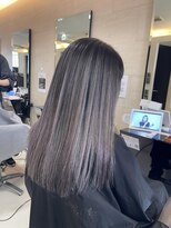 プライズ 池袋店(prize)&nbsp;バレイヤージュグレージュシアーグレーシルバー2191