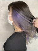  CECIL 下北沢　インナーカラーブルーパープル×韓国人風ヘア