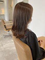 シロ 延岡店(SIRO)&nbsp;【自然なレイヤーグレージュカラー】延岡シロ美容室ヘッドスパ