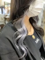 エミュスト(Emuest) 【松葉】インナーカラー/プラチナシルバー/イヤリングカラー