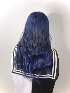ブランシスヘアー(Bulansis Hair) #ブルー #ネイビーブルー