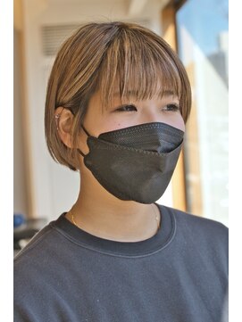 ビュートリアム 鎌倉小町(BEAUTRIUM) [BEAUTRIUM鎌倉小町]ハイライトミニボブ[渡沼一喜]