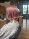 ハイトーンカラー×ピンク