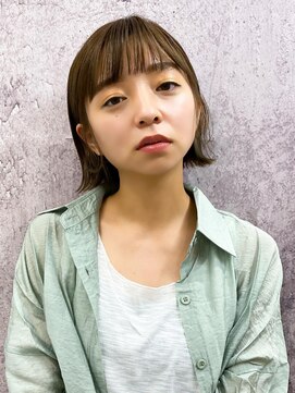 エアー 横浜(AIR) 【長谷川】耳かけ外はねボブ