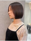 マチルダボブ 切りっぱなし
