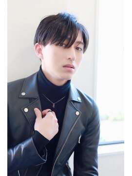 ソイクフ(SOY KUFU) MEN’S HAIR マッシュパーマアッシュブラックカルマパーマ