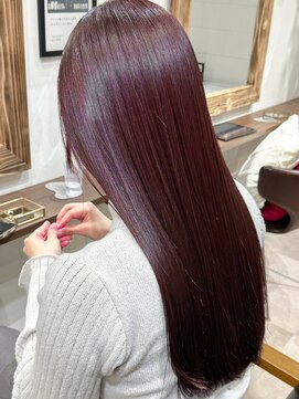 ラレイ ハラジュク(Lalei harajuku) 【白石】艶感ピンクバイオレット