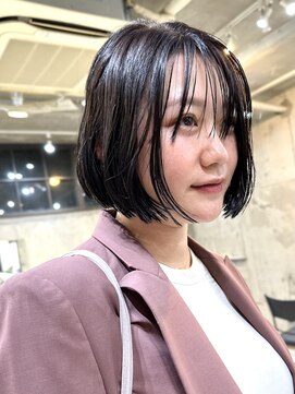 ナループロアオハナ(Nalu pu loa ohana) ミニボブ/ボブヘア/ぷつっとボブ/ぷつっとカット/フレンチボブ