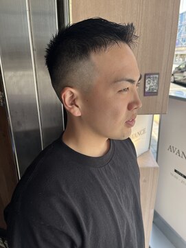 アヴァンス 天王寺店(AVANCE.) 【メンズ特化】フェード×クロップ