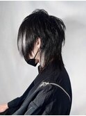 V系ウルフカット