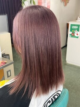 ヘアースペース ブルーム(Hair Space bloom) Wカラーヴィヴィアンピンク
