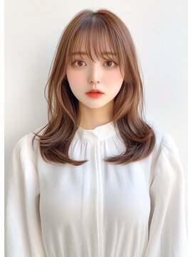 ライズ ネックス ザ サロン 渋谷(LIZE nex the salon) 小顔レイヤーカット[#渋谷#髪質改善カラー#レイヤーカット]