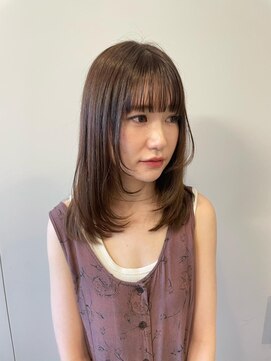 フォト イケブクロ(foto IKEBUKURO) 韓国小顔レイヤーカットミディアムイメチェン美髪池袋