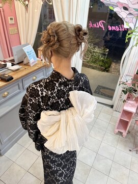ミーネピンク 行徳(Miene Pink) ヘアアレンジ*まとめ髪*浴衣着付☆_Pink行徳駅 妙典駅 浦安駅