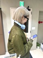 アオ 横浜(a-o)&nbsp;【LISA】ブロンドヘア/ミニボブ