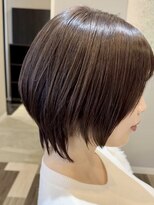 ランソ 新宿(RUNSO) くびれヘア×アプリコットオレンジ×夏×ハイライトカラー