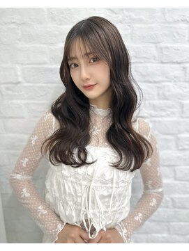 アマトウキョウ アユンチェ(AMA TOKYO×AYUNCHE) 前髪顔まわり韓国ヘアレイヤーカットサイドバンク2wayバンク韓国