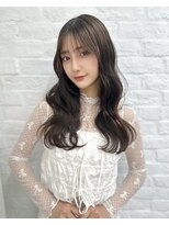 アマトウキョウ アユンチェ(AMA TOKYO×AYUNCHE) 前髪顔まわり韓国ヘアレイヤーカットサイドバンク2wayバンク韓国