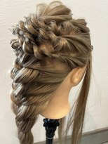 ナナマルサン(703)&nbsp;☆編み下ろしヘアアレンジ☆