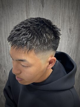 ゴート 香椎(GOAT) メンズカット/パーマ/ニュアンス/フェザー/フェード/20代/30代