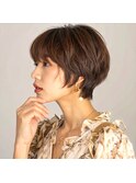 ナチュラルマッシュショート