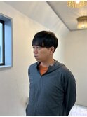 20代30代40代◎MEN'SHAIRブルーブラックマッシュショート