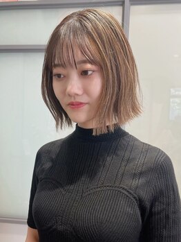 レイ(Ley)の写真/顔周りは第一印象を左右する重要なポイント。mm単位までこだわるカットで、あなたに”似合う”styleを実現