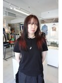 カシスカラー;国立美容室;