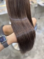 ロンド 表参道店(Lond)&nbsp;暗めカラー/髪質改善/マロンベージュ/くすみベージュ/表参道