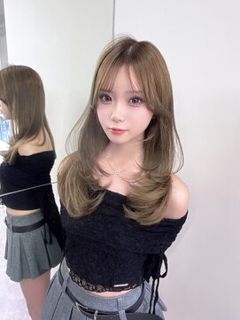 ジーナ 名駅(XENA.) 【TAKAHIRO】髪質改善/トリートメント/ベージュカラー/レイヤー