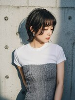 エイチ ウルフカット 大阪梅田(811)&nbsp;レイヤーボブボブヘアショートウルフパーマウルフボブヨシンモリ