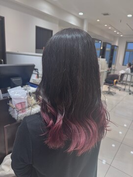 エムタニグチオーブ(M.TANIGUCHI o.r.b) ピンクカラー/ダブルカラー/グラデーションカラー