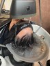 【当店人気No.3☆】カット＋頭浸浴ヘッドスパ＋シェービング