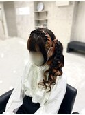 あみかちゅサイドポニーテール