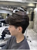 men's/顔周り/ニュアンスパーマ/黒染め/韓国/ダウンパーマ