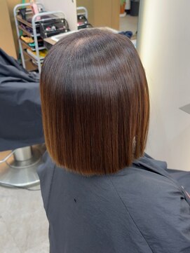 ロンド ブランシュ 錦糸町北口(Lond blanche) グランマッシュ/オリーブグレー/ショート/ヘイリーボブ/前髪