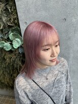 クレア 下北沢(CREA)&nbsp;ワンホンレイヤー/ミルクティーブロンド/ダークブルー/下北沢