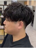 リバースセンターパート/ニュアンスパーマ/ダウンバング/錦糸町