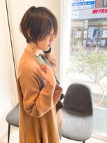ニコ 塚口(nico) 白髪ぼかしショートボブ