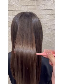 トット(totto)の写真/髪質改善＝ストレートだけじゃない、カラーを楽しみながら髪質まで美しく。