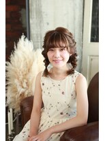アジュール ヘアデザイン(Aju r hair design) ガーリーな愛されおさげ♪