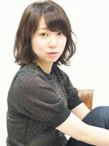 グラムヘア(GLAM HAIR)&nbsp;【GLAM HAIR】 ダークカラー×ルーズウェーブ　pt.３